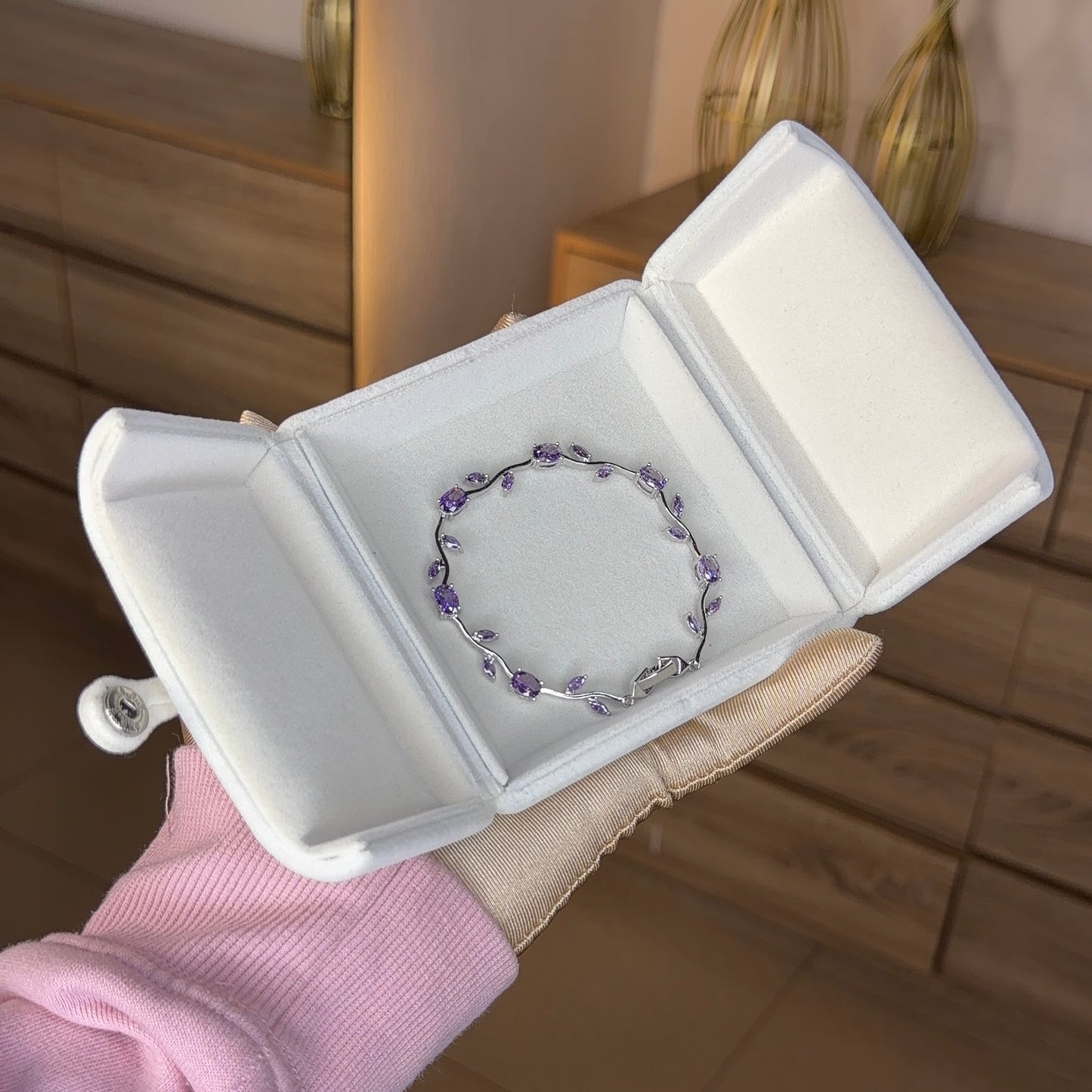 Tulip Crystals Bracelet