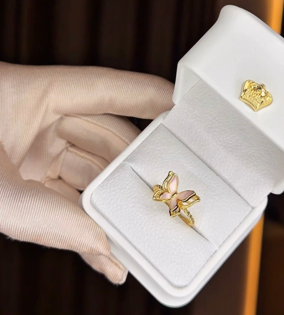 Twilight Butterfly Ring ✨