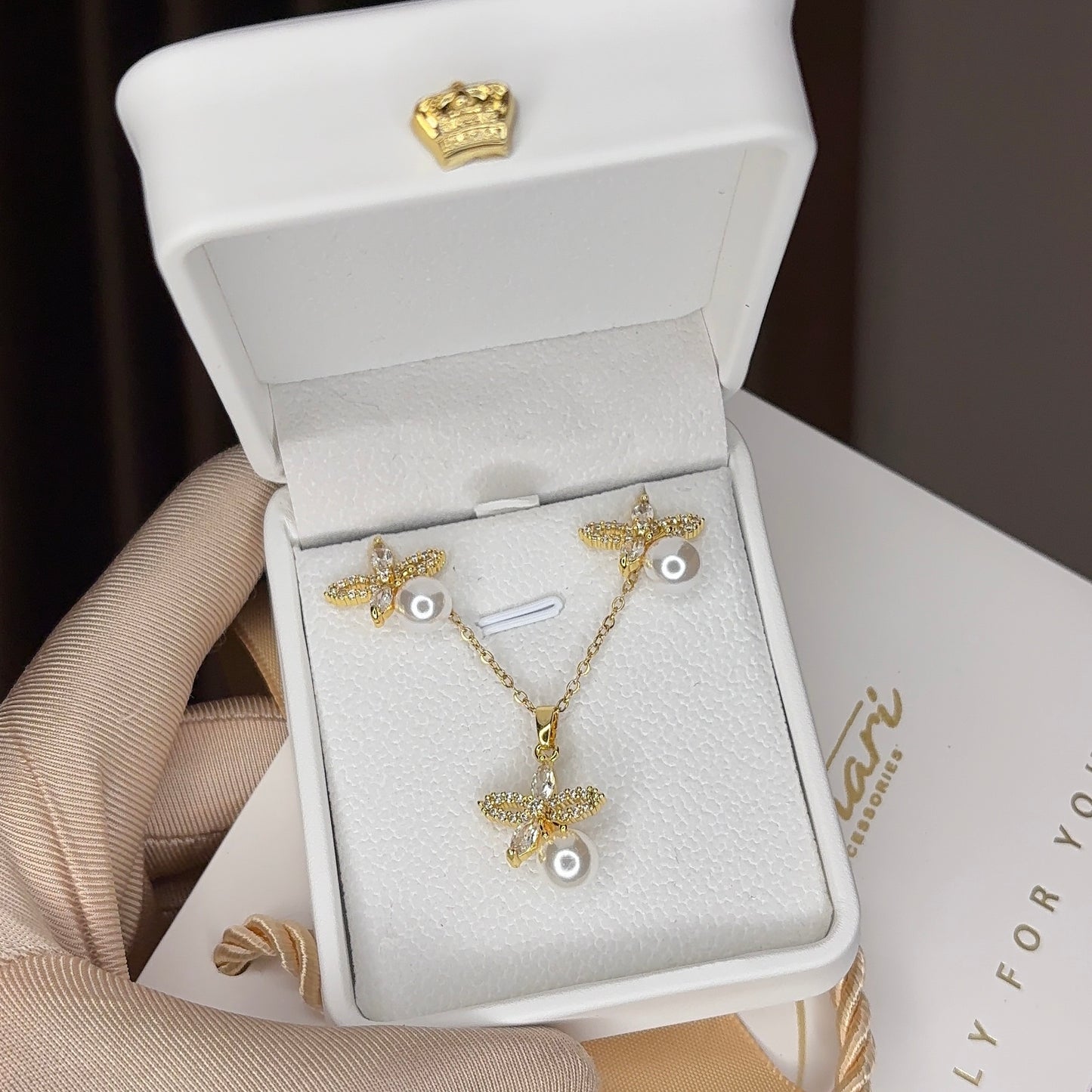 Fleur Pearl Set