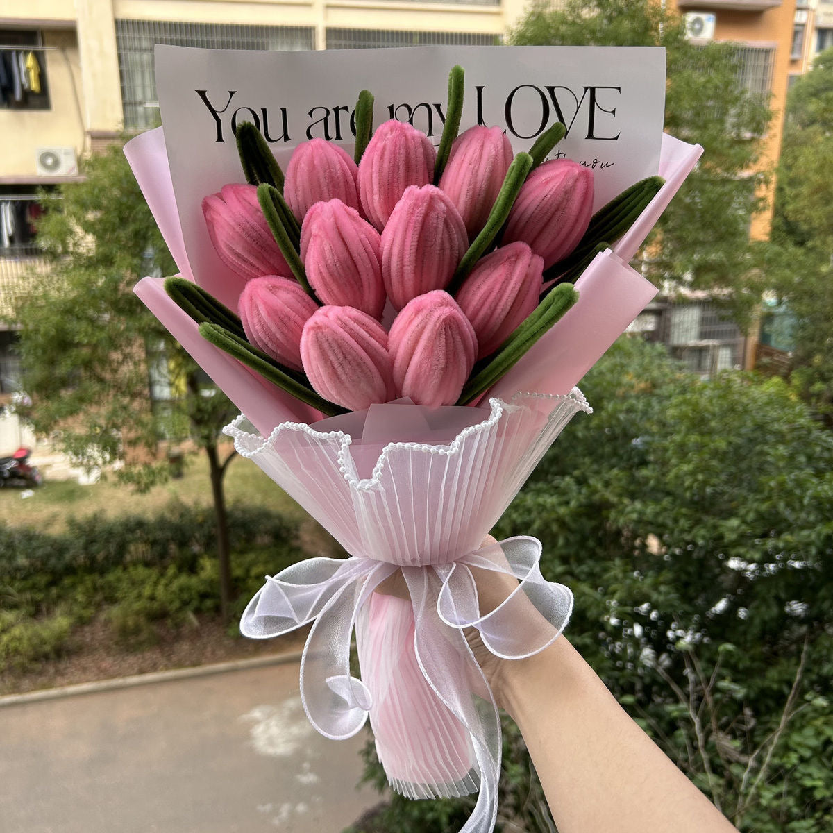 Velvet Tulip Bouquet🌷