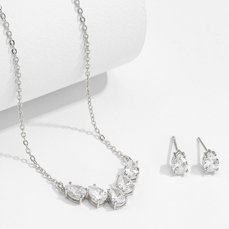 Crystal Oval Set