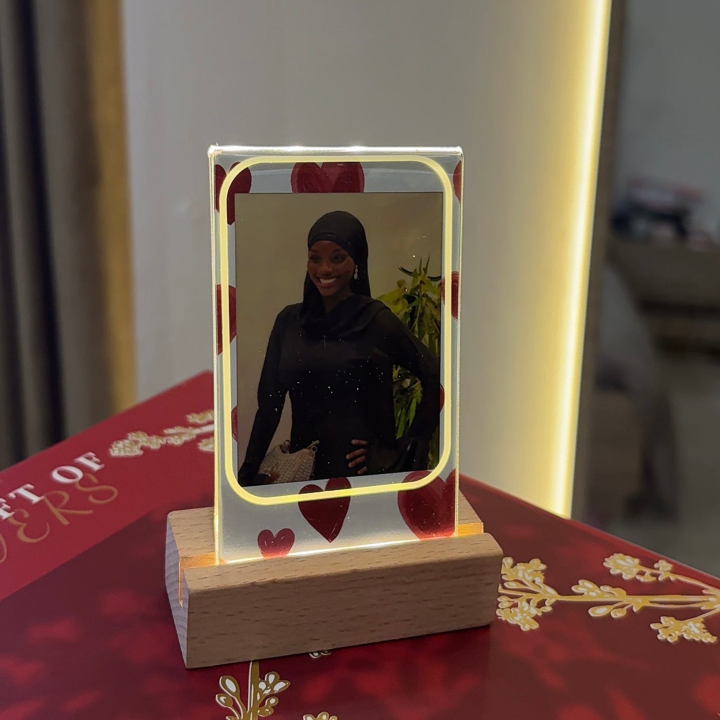 Heart Sketch LED Frame