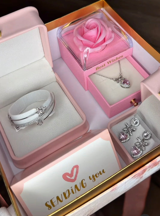 Pink Heart Jewelry Gift Box💞✨