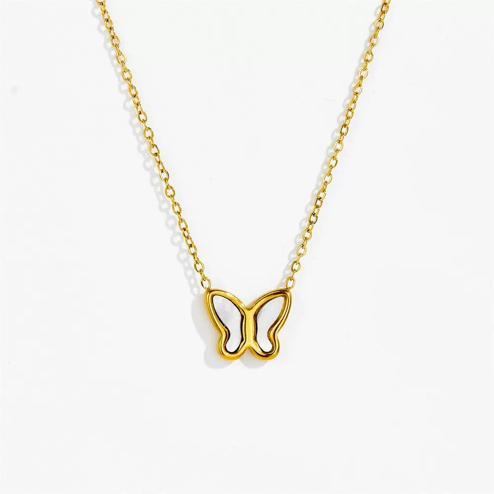 Butterfly Pendant Set