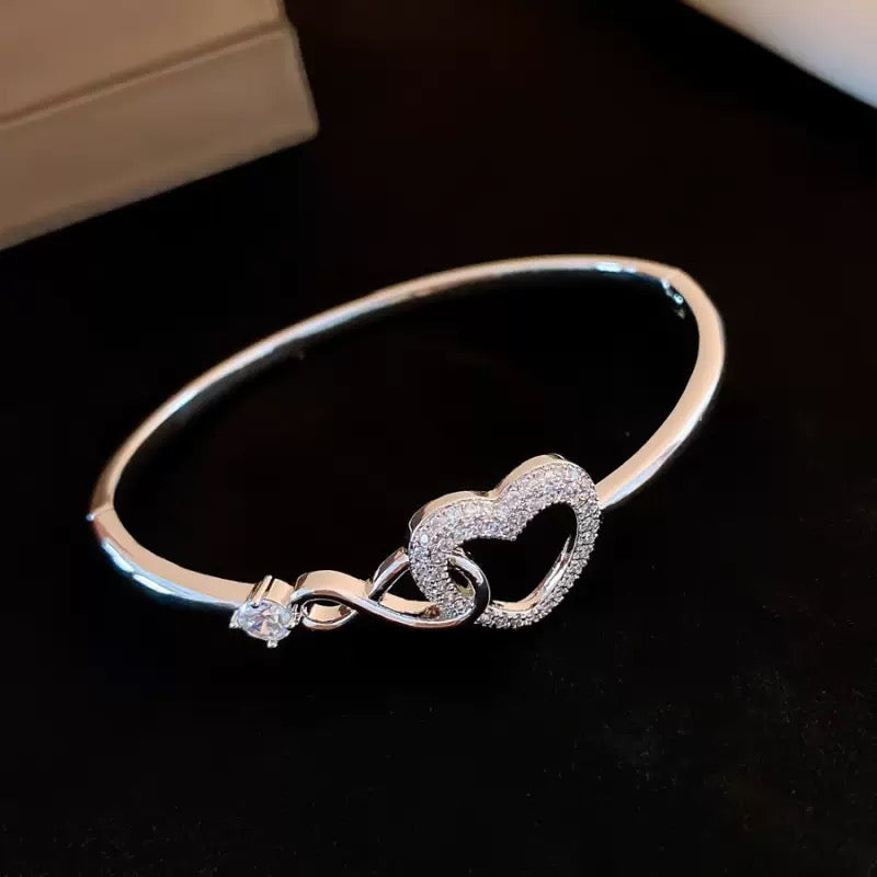Infinity Heart Bracelet