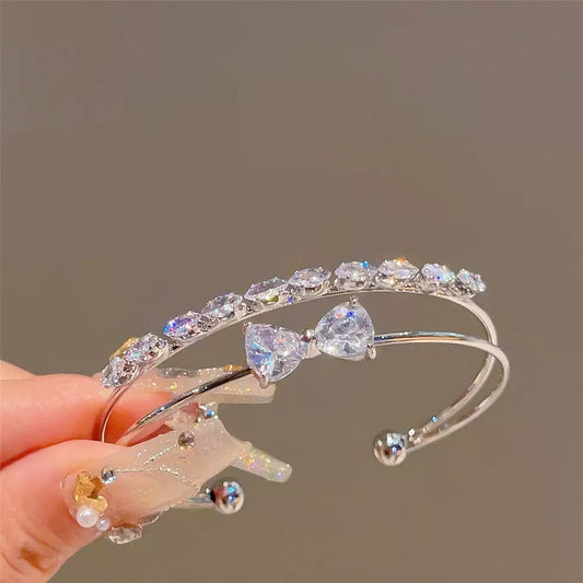 Crystal Bow Bracelet