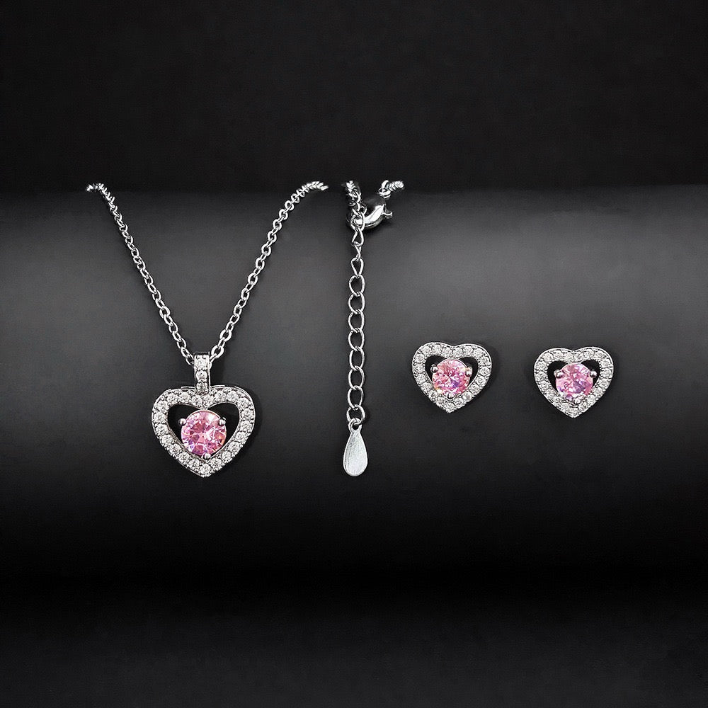Cupid's Halo Pendant Set