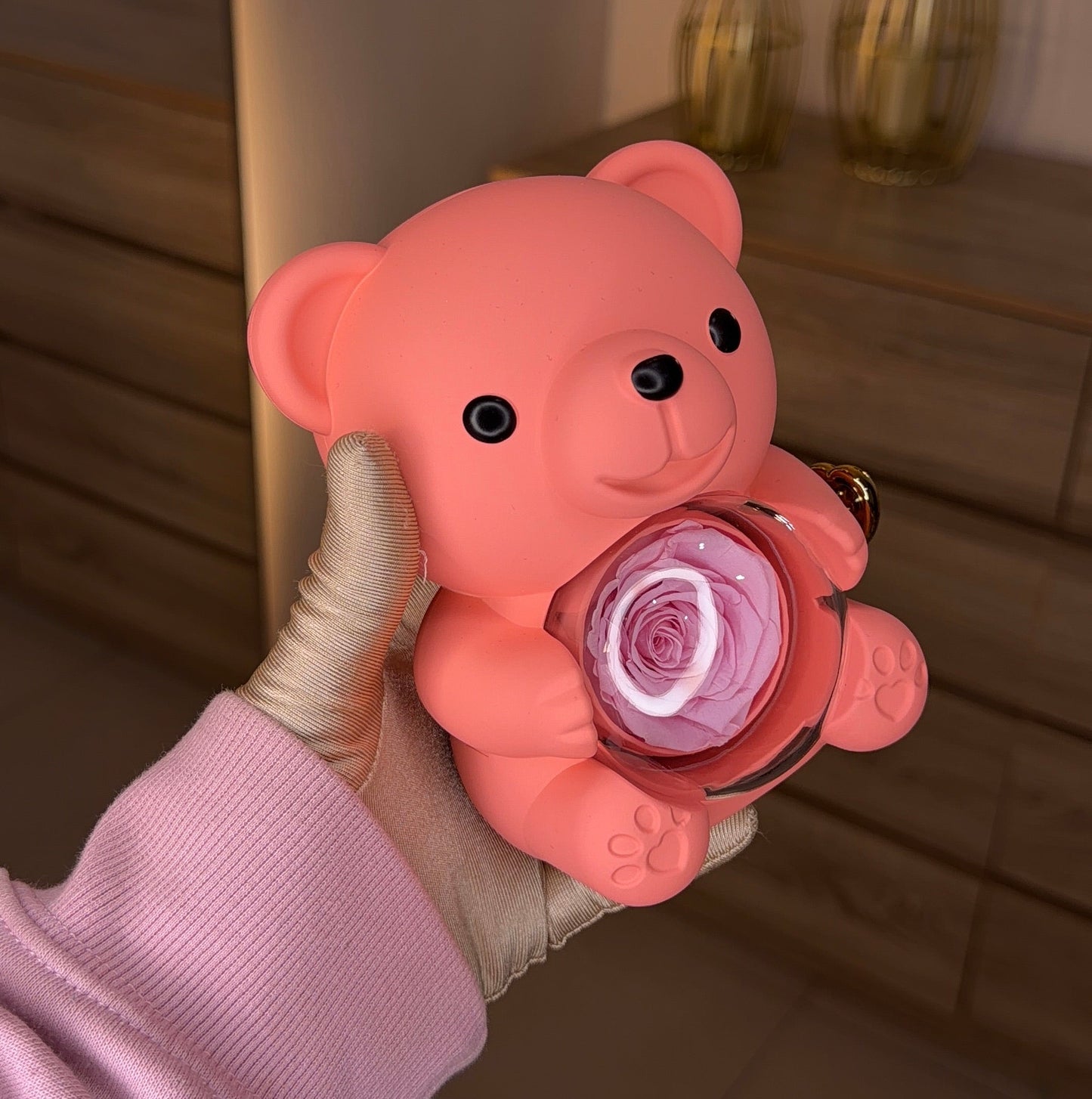 Blush Teddy Surprise