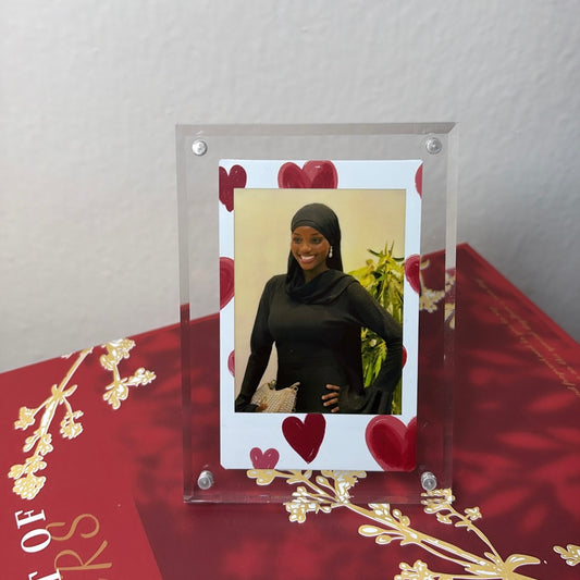 Heart Sketch Polaroid Frame