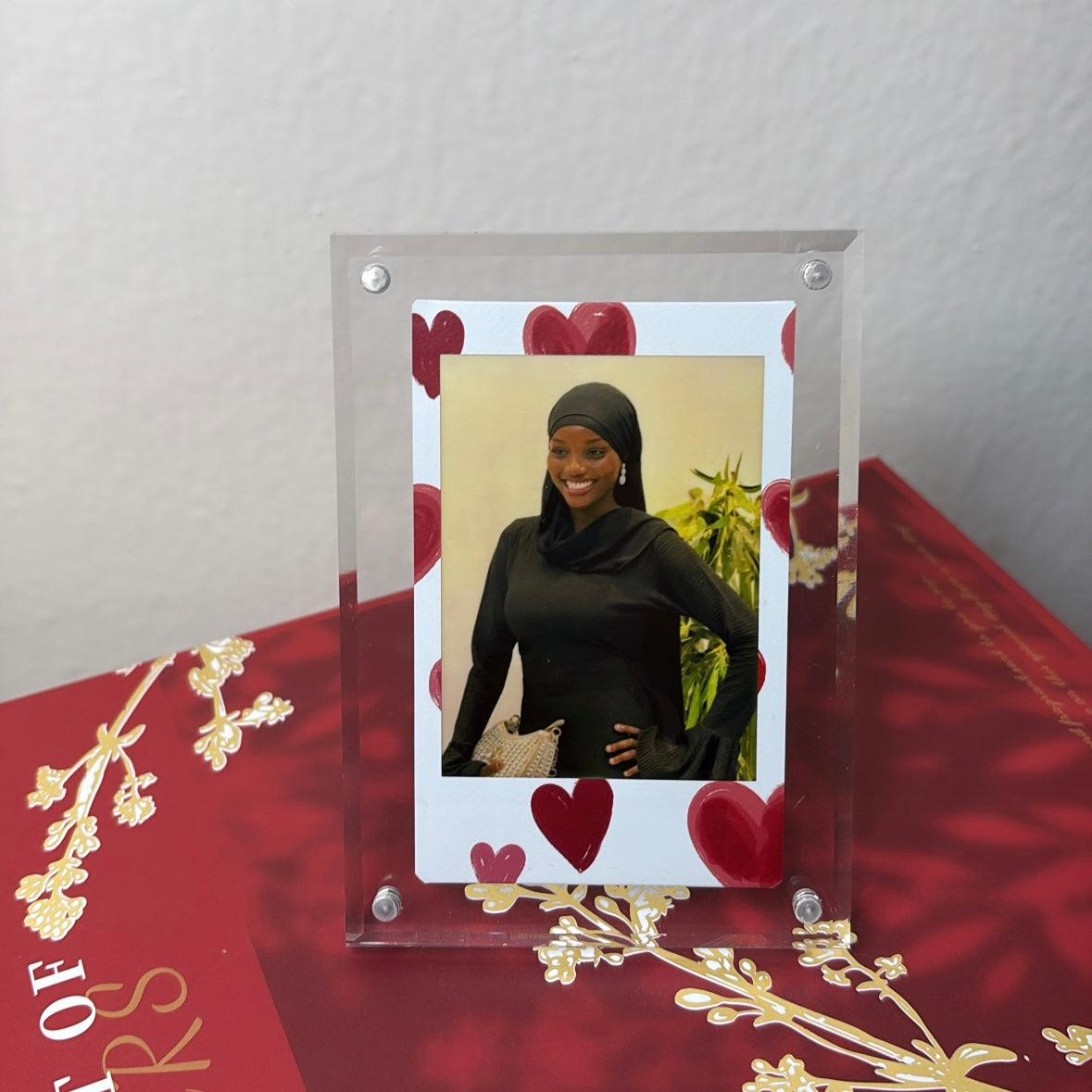 Heart Sketch Polaroid Frame