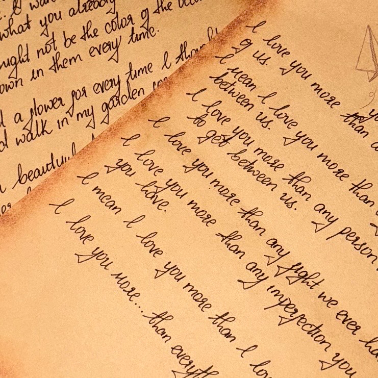 Handwritten Vintage Style Letter