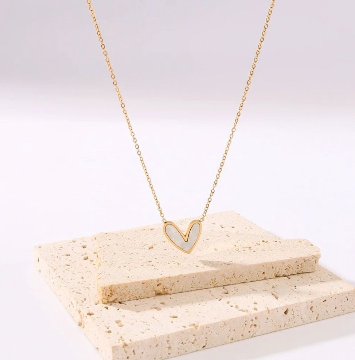 Mira Heart Pendant & Earring Set