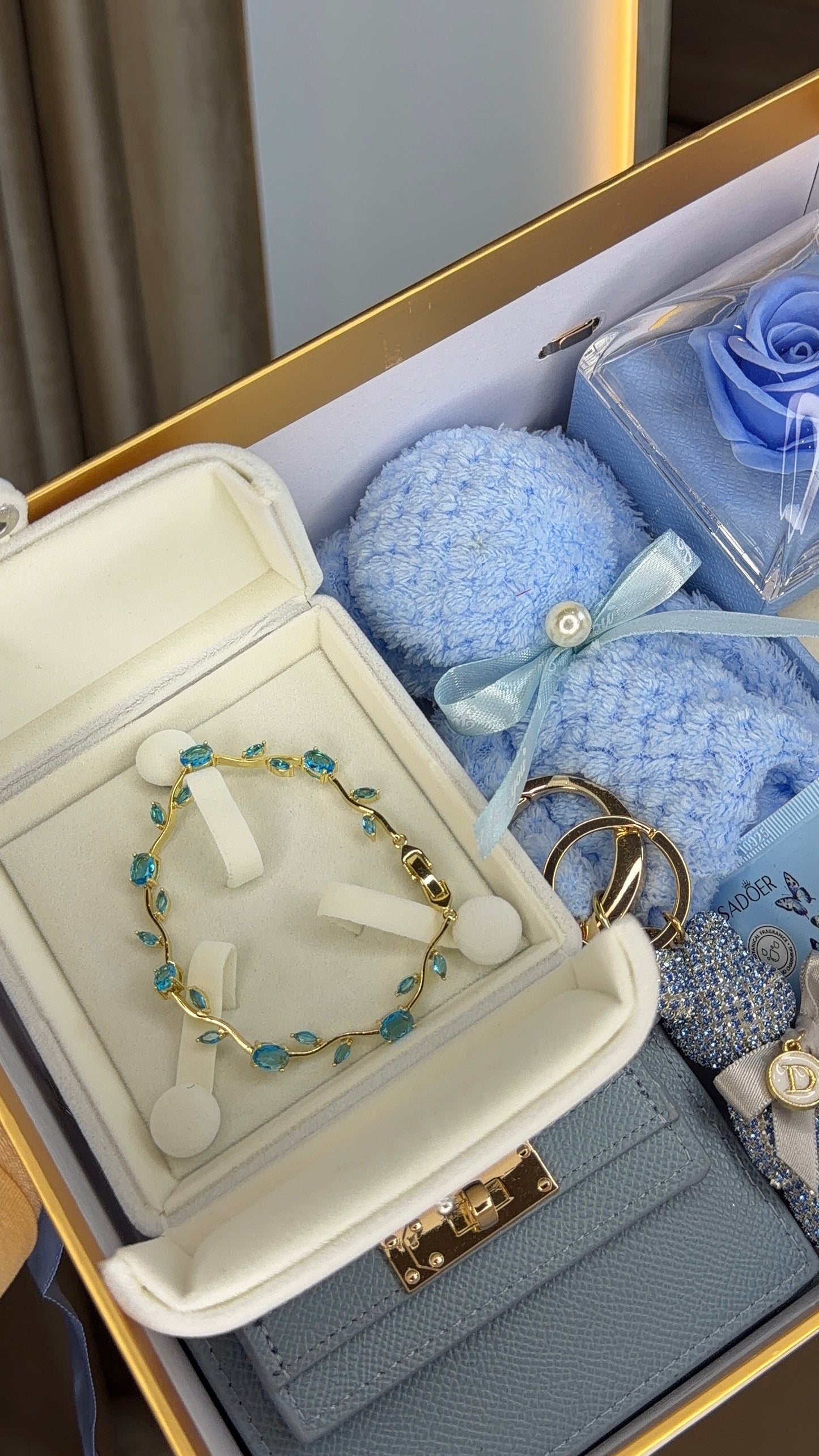 Blue Blossom Luxury Gift Box