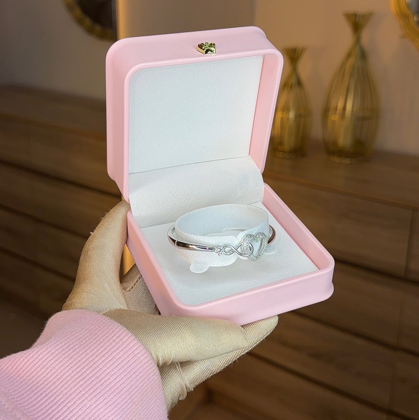 Infinity Heart Bracelet