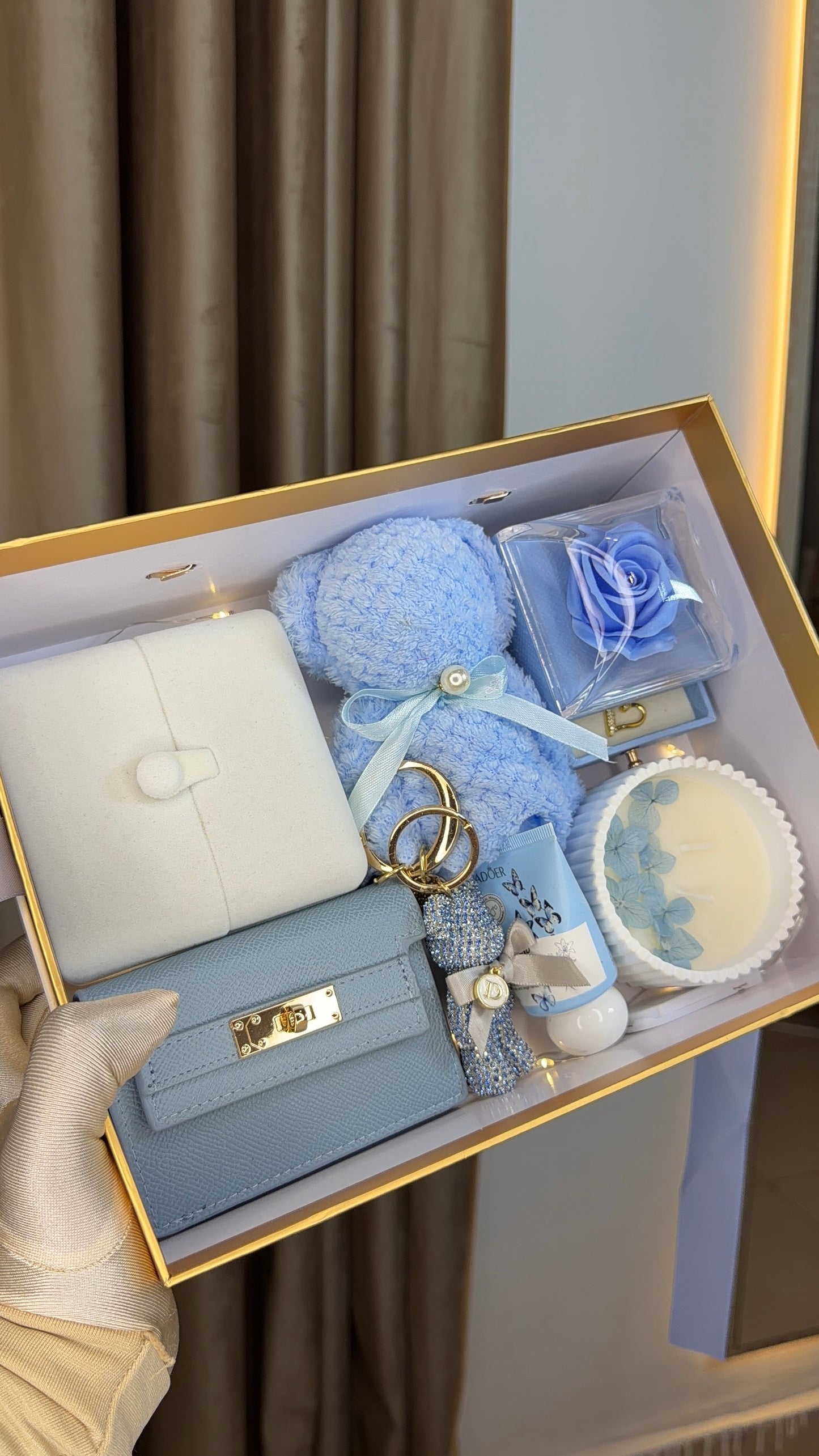 Blue Blossom Luxury Gift Box