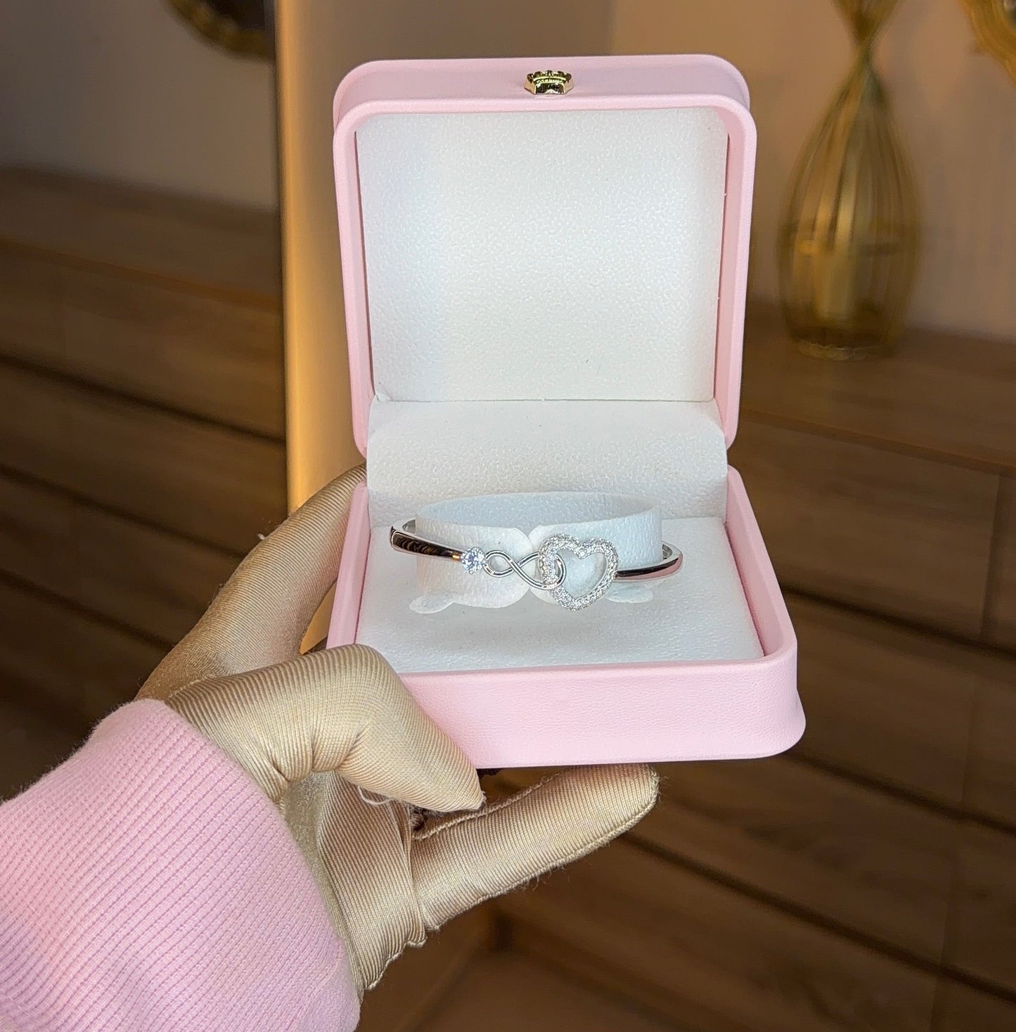 Infinity Heart Bracelet