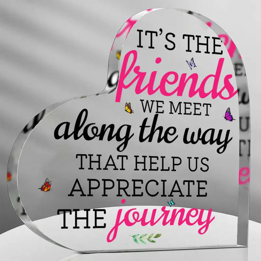 Crystal Friendship Heart