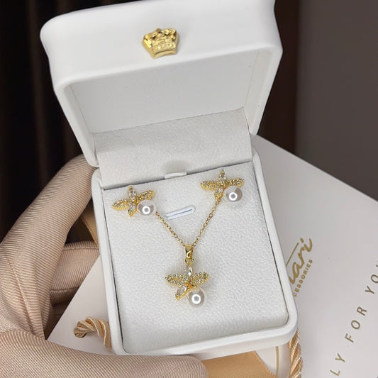 Fleur Pearl Set