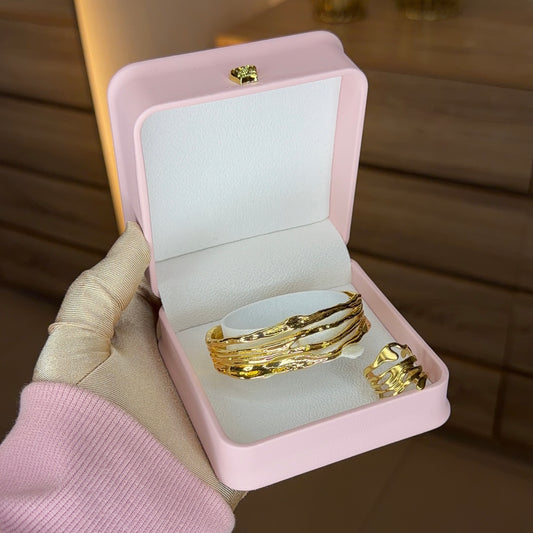 Auric Wave Bracelet Set