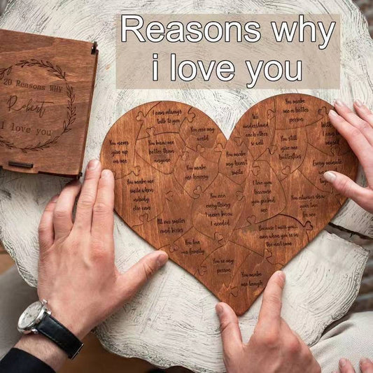 Reasons Why I Love You Puzzle