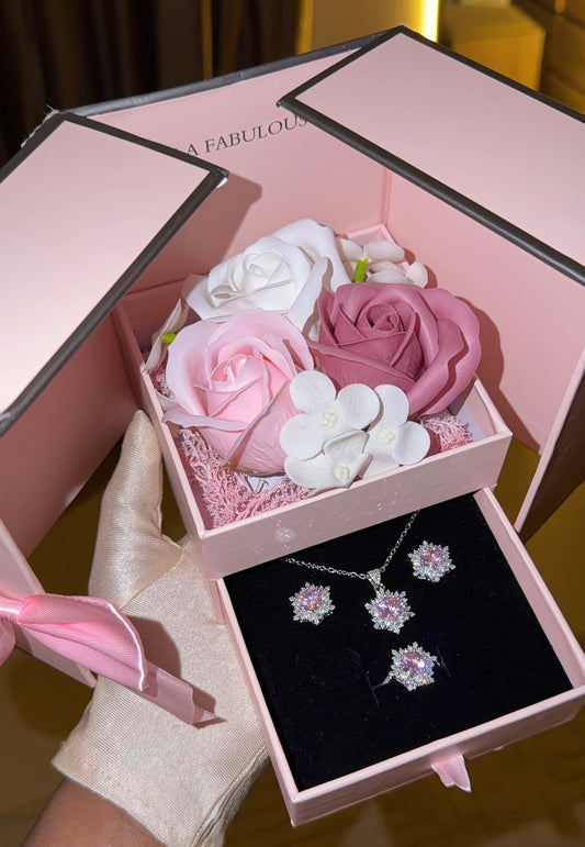 Pink Petals Gift Set