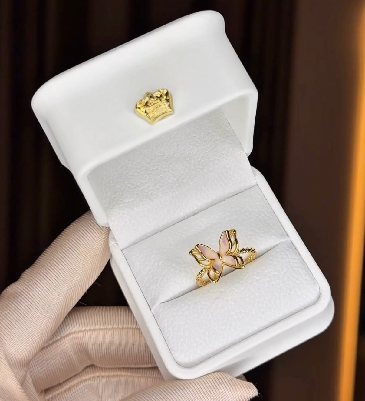 Twilight Butterfly Ring ✨