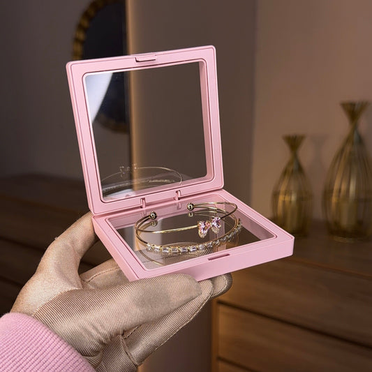 Blush Bloom Bracelet Set 🌸🎀