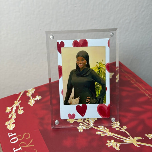 Heart Sketch Polaroid Frame