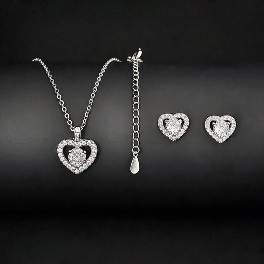 Cupid's Halo Pendant Set