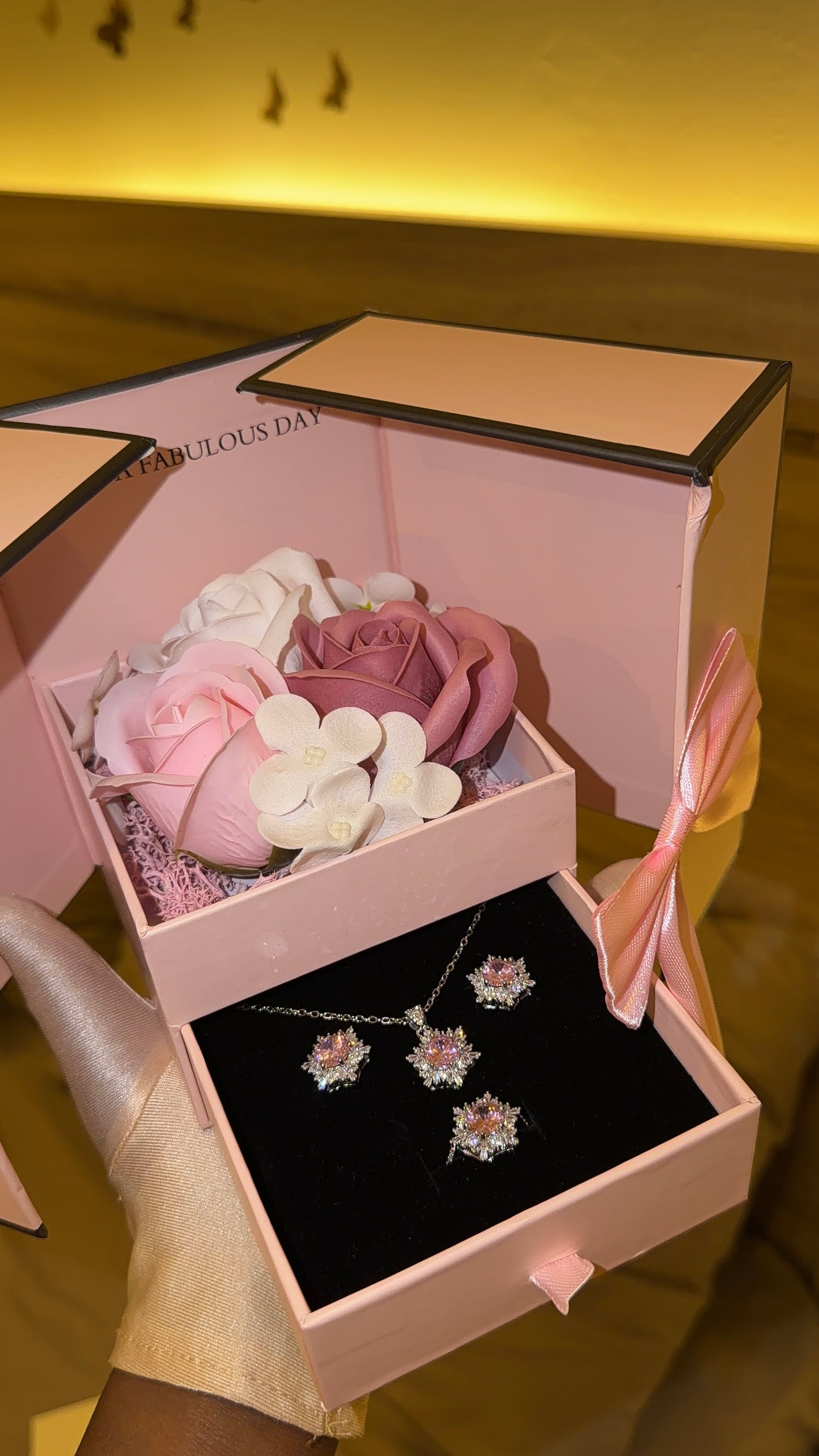 Pink Petals Gift Set