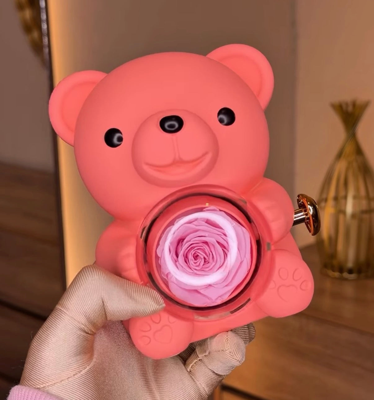 Blush Teddy Surprise