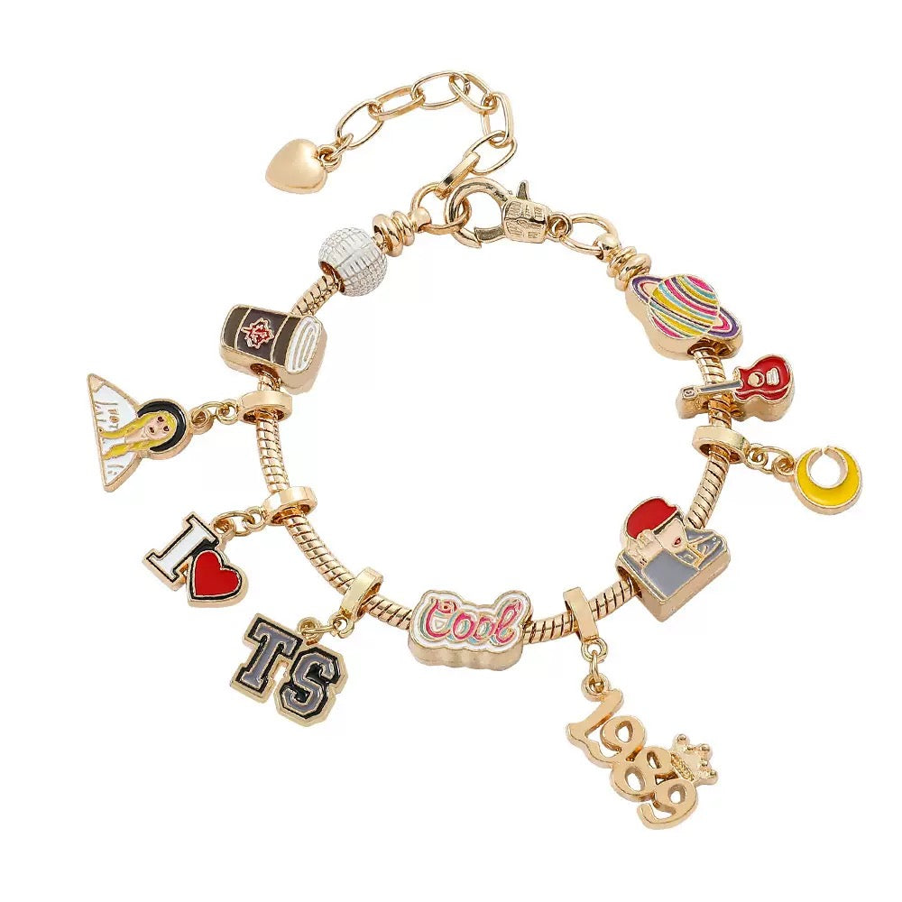 TS Charm Bracelet