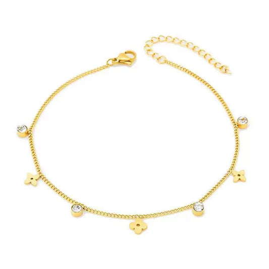 Clover Anklet