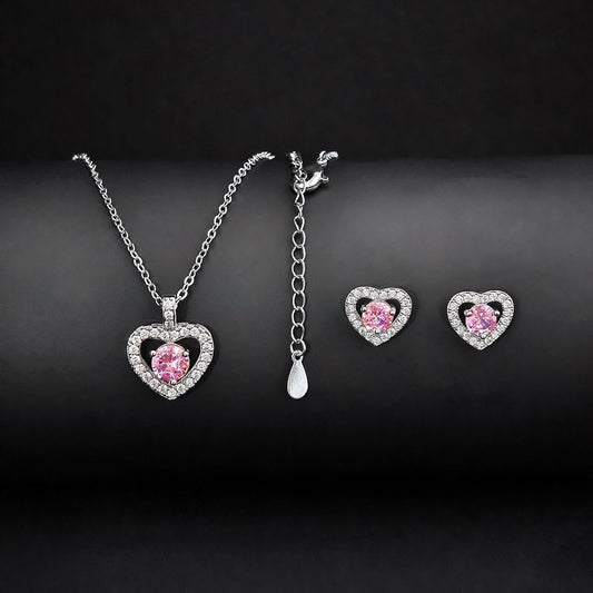 Cupid's Halo Pendant Set